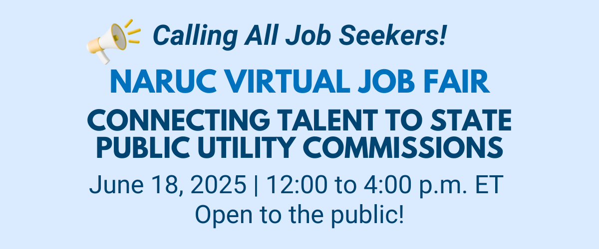 NARUC Virtual Job Fair